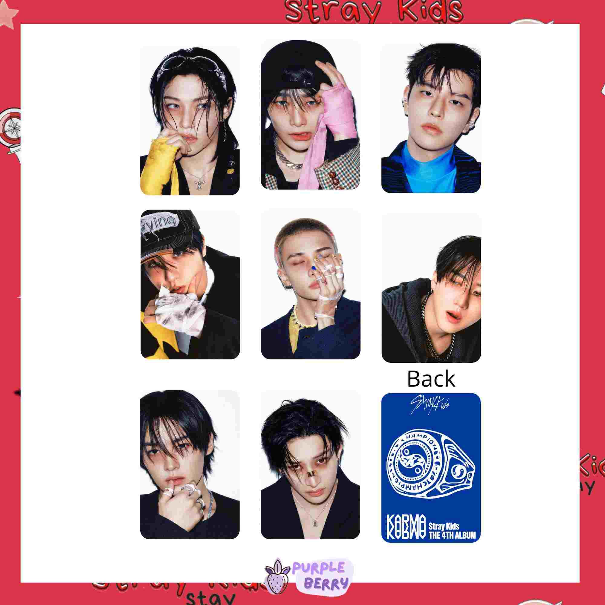 Karma Straykids photocards