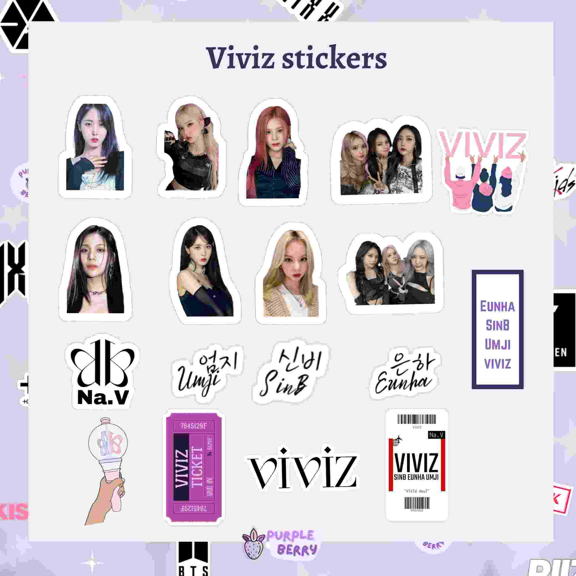 Viviz stickers collection