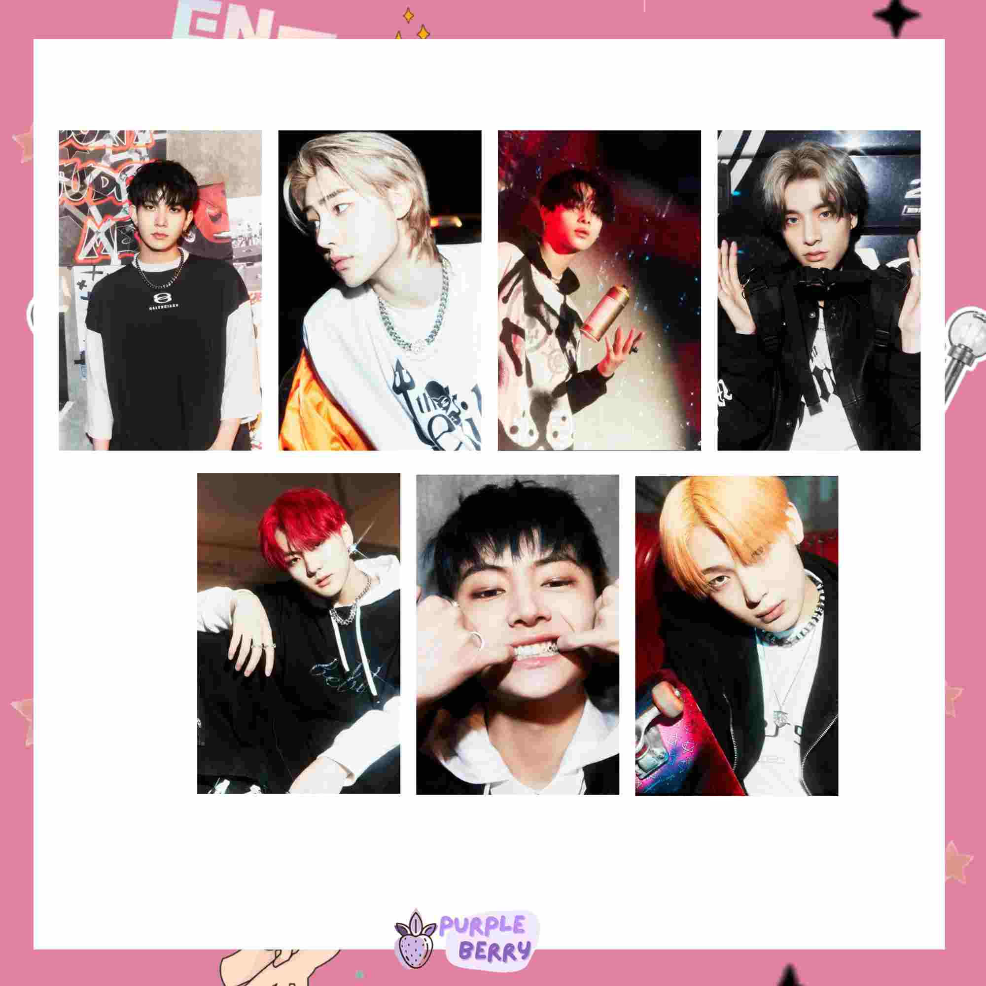 Manifesto Enhypen postcard