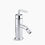 Thumbnail: Purist® | Horizontal swivel spray aerator bidet faucet with straight lever