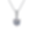 Thumbnail: Contemporary V-Bar Moissanite Necklace