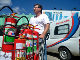 Incêndio no Hospital da Mulher é causado por problemas na tubulação de oxigênio