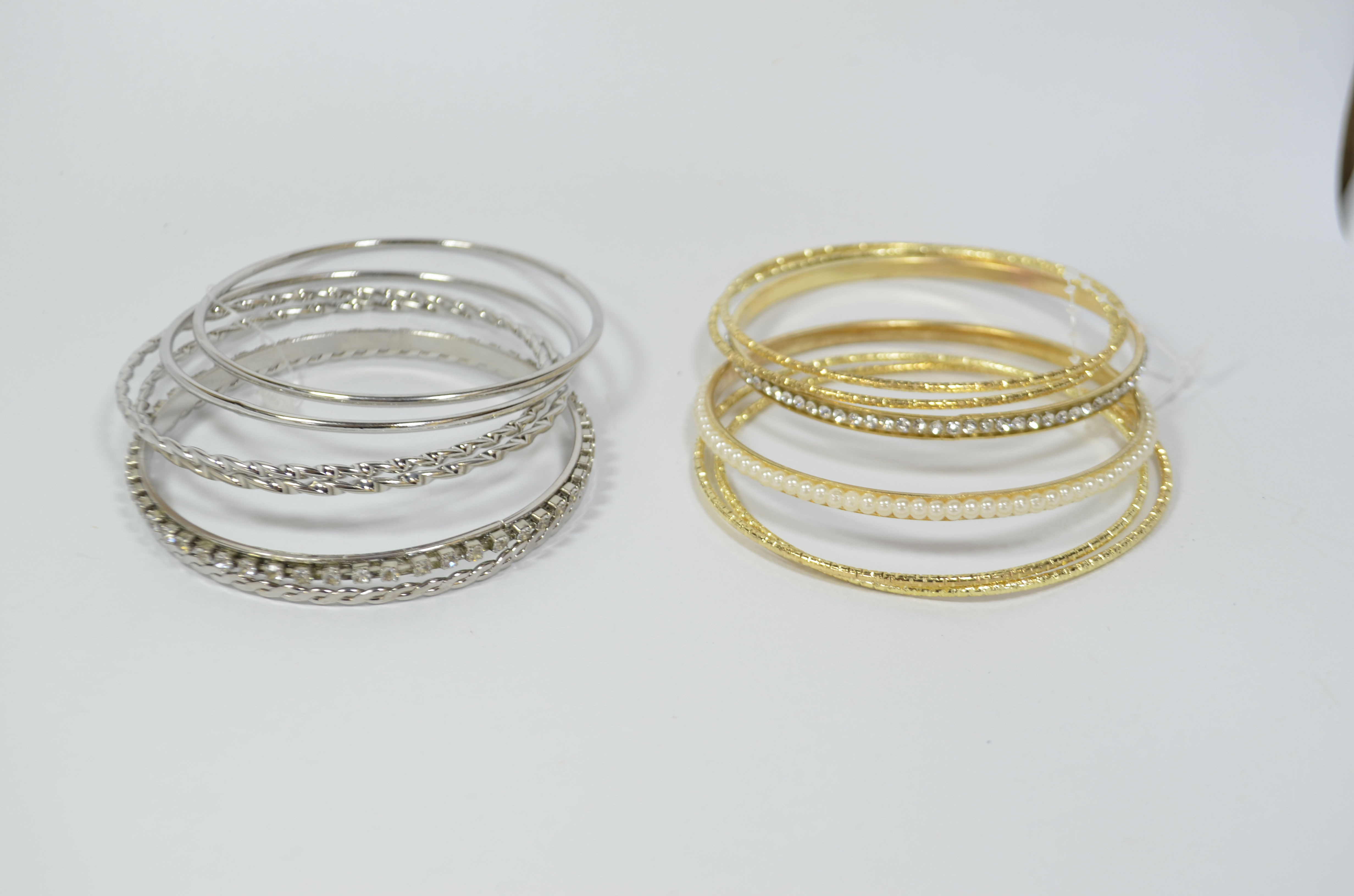 Pulsera fantasía dorado y plata