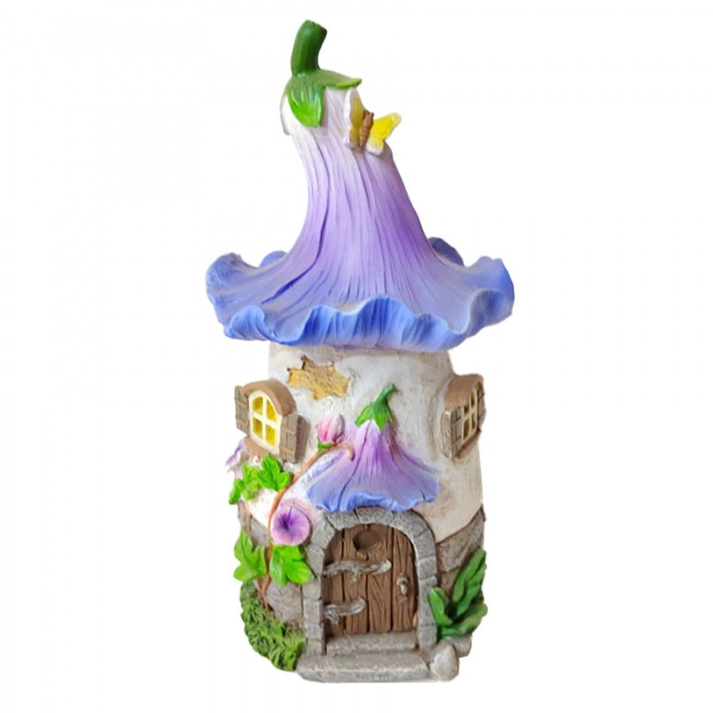 Flower Fairy House - Purple