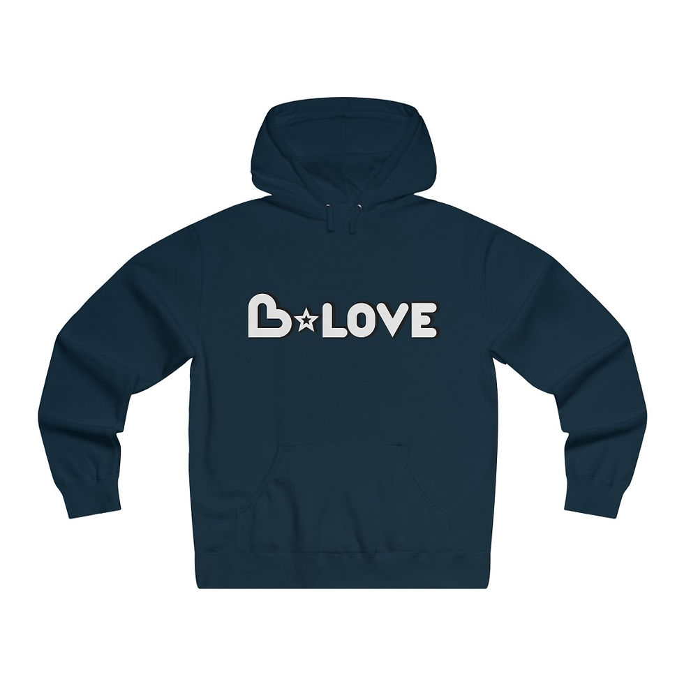 Thumbnail: B*Love Men's Lightweight Pullover Hooded Sweatshirt