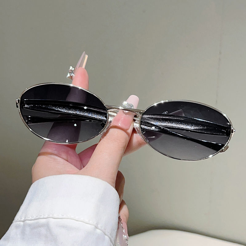 KAMMPT Vintage Oval Sunglasses Women Fashion Retro Outdoor Casual Shades Men 202