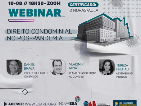 Semana de Atualização Jurídica - Direito Condominial No Pós Pandemia