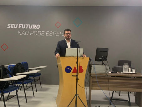 ESA-PB recebe Daniel Sebadelha na Pós-graduação de Direito Civil e Processo Civil