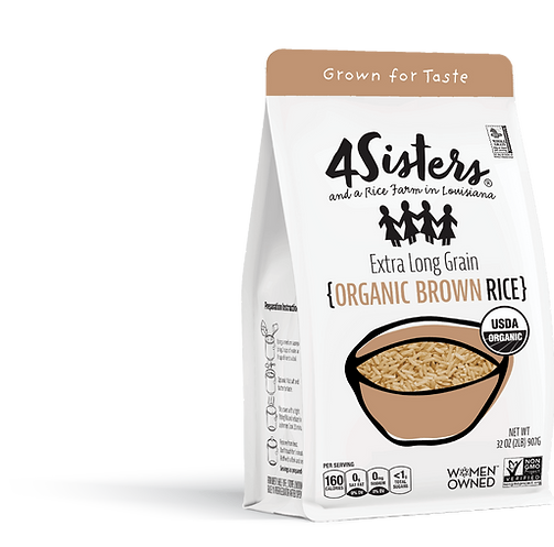 4sisters - Extra Long Grain Organic Brown Rice