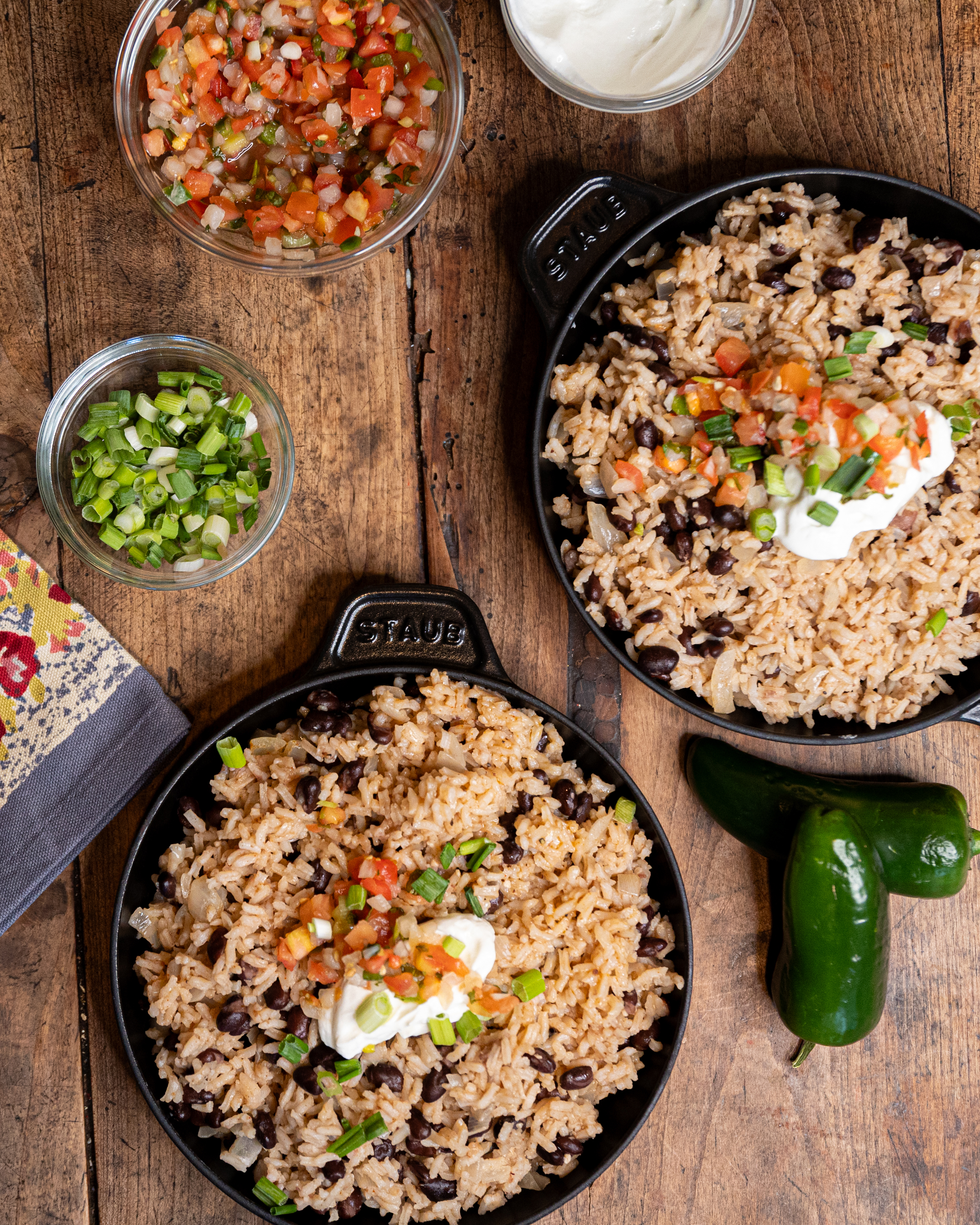 One Pot Black Beans & Rice