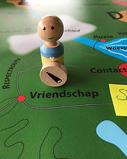 Op een kaart wandelen
