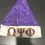 Thumbnail: Omega Psi Phi Christmas hat with Greek letters. Sizes s,m,l and xl available wit