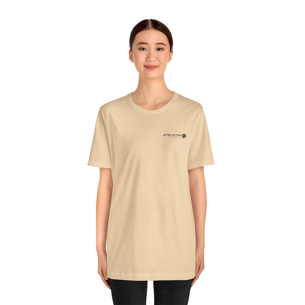 Thumbnail: After Action Logo - Unisex Jersey Short Sleeve Tee