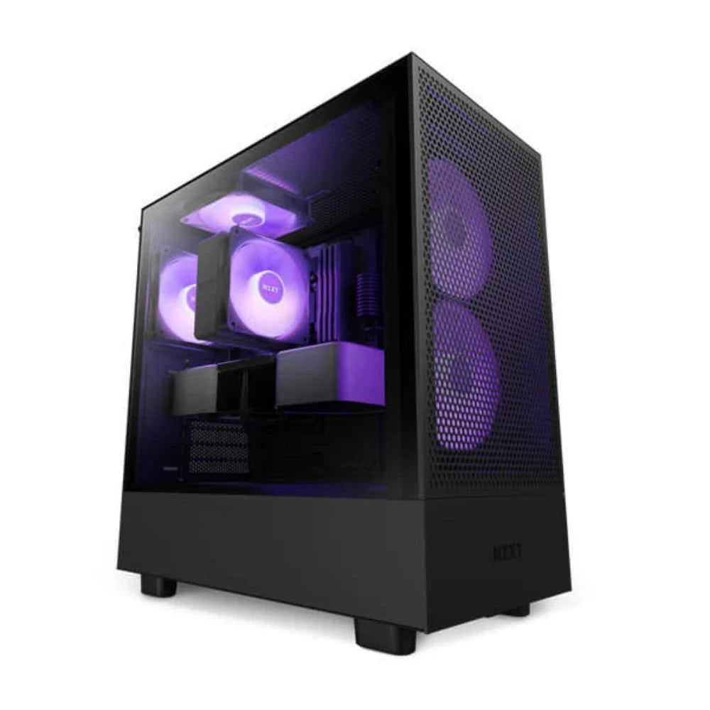 NZXT H5 Flow RGB Mid Tower Cabinet - White