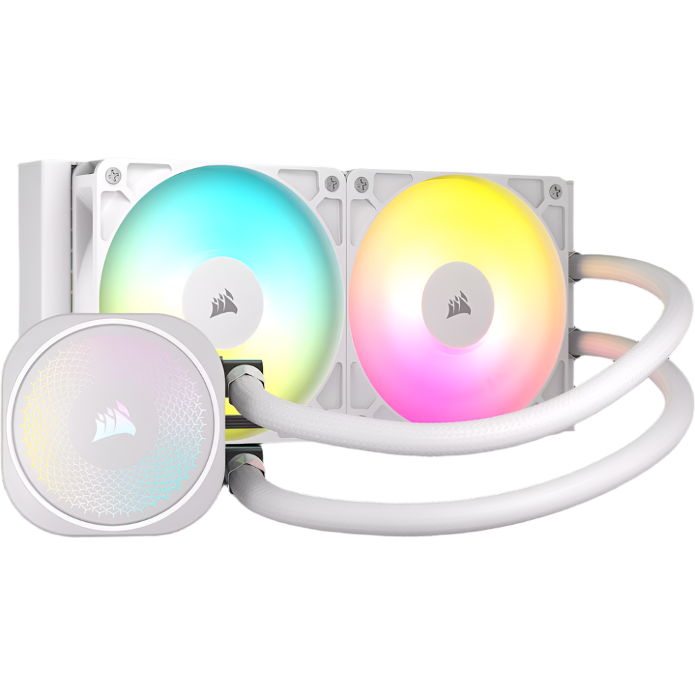 Corsair Nautilus 240 RS LCD Liquid CPU Cooler - Black