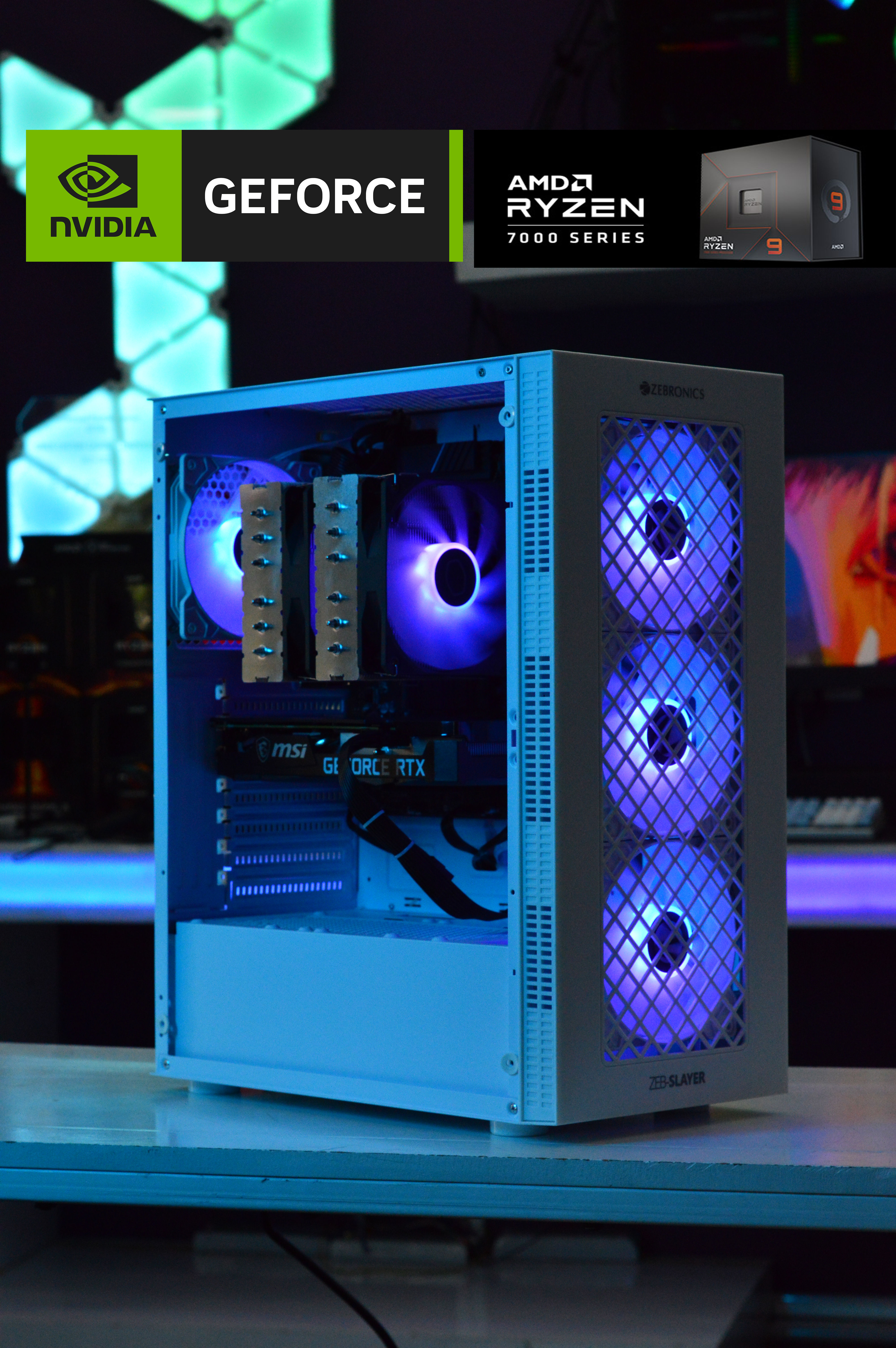 TITAN SPARK V2 (The Ryzen 7000 RTX Creator PC)