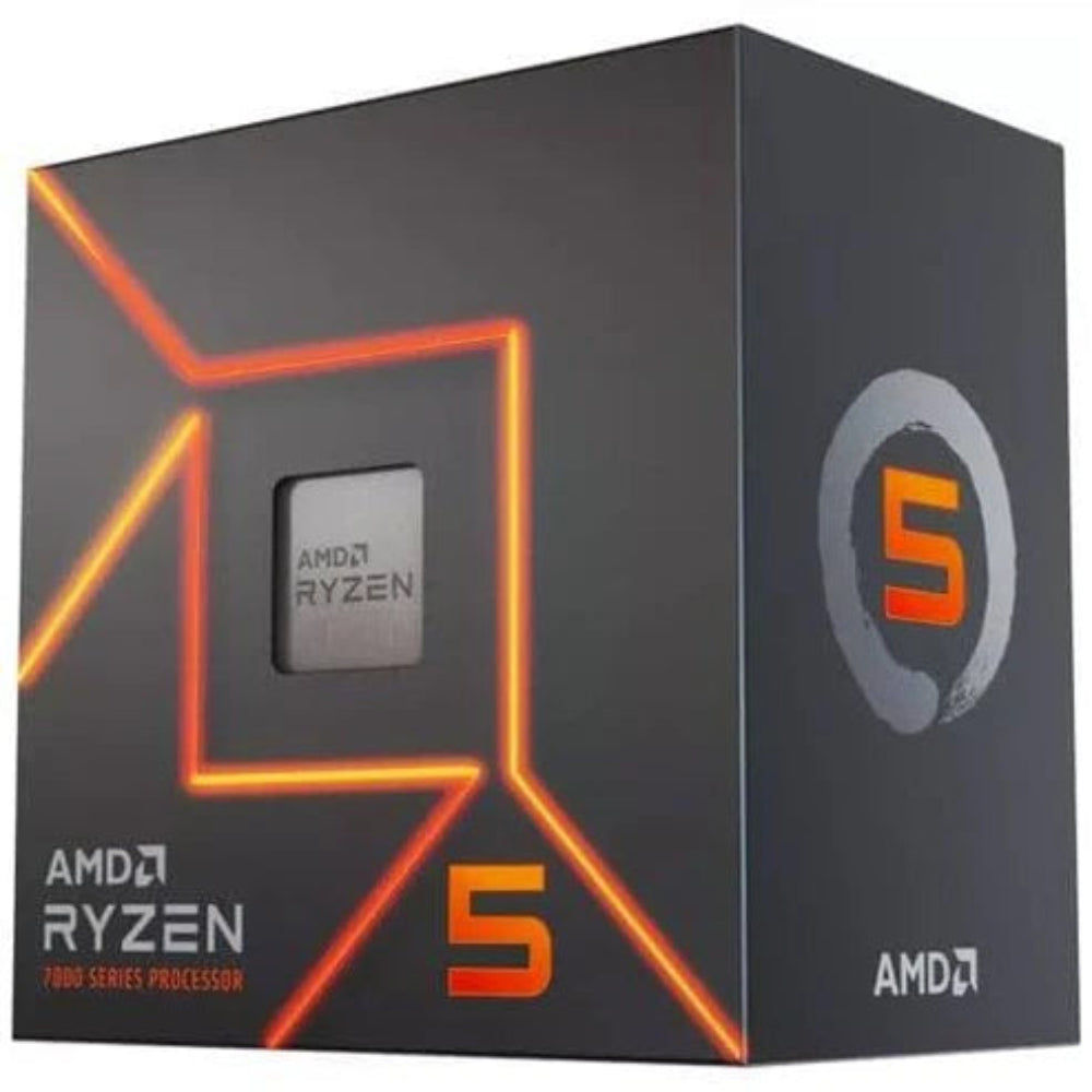 AMD Ryzen 5 7500F Processor (6 Cores, 12 Threads, Max. Boost Clock Up To 5GHz, A