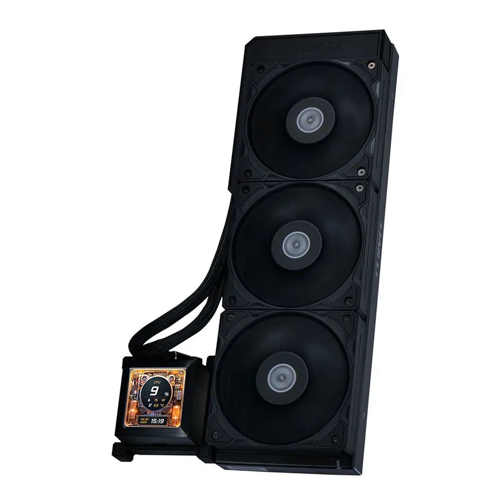 Lian Li Hydroshift LCD 360S Liquid CPU Cooler - Black