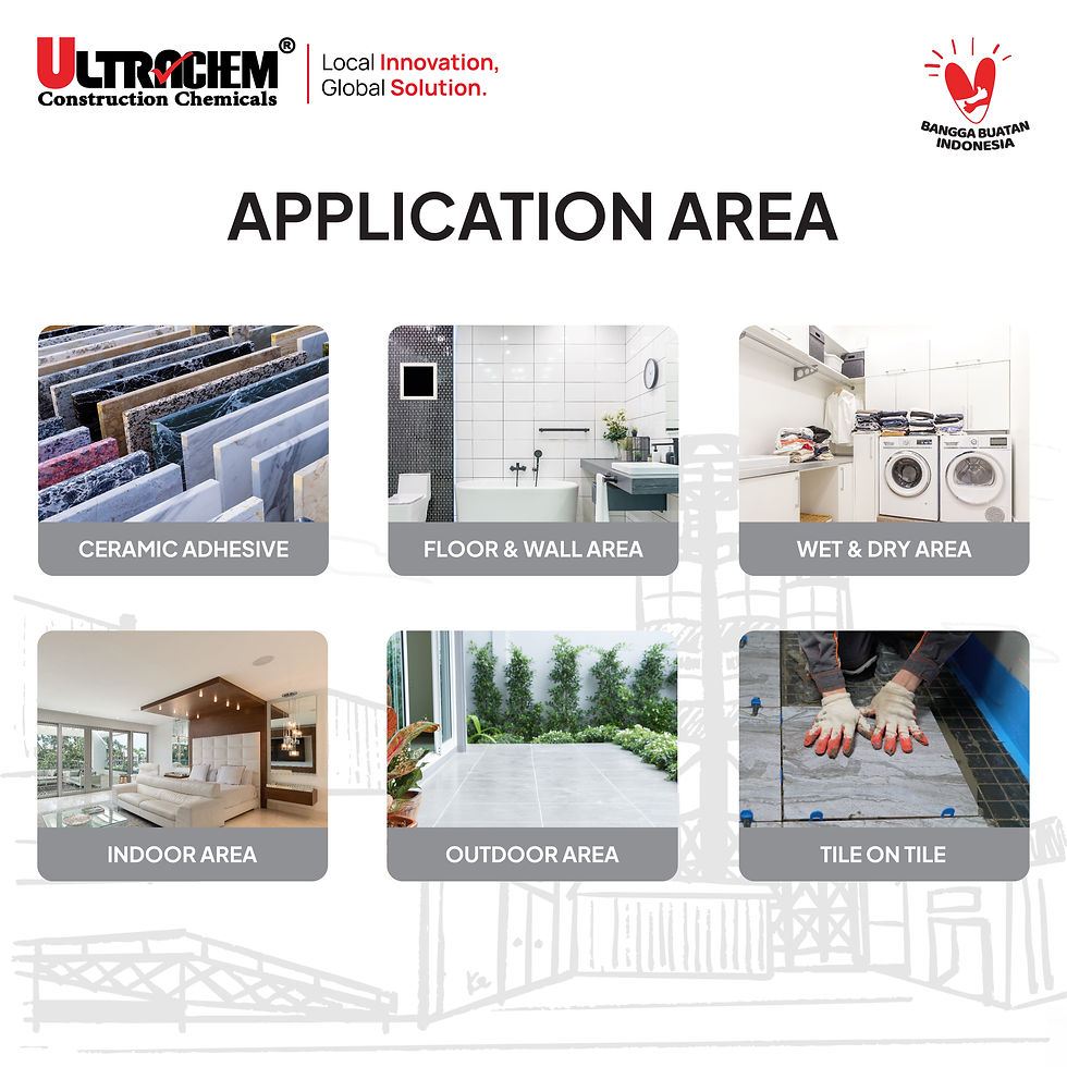 Ultrachem Ultratile Adhesive 403 – gambar 2