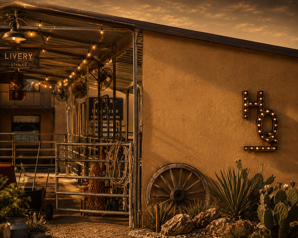 HQ Ranch Livery stable