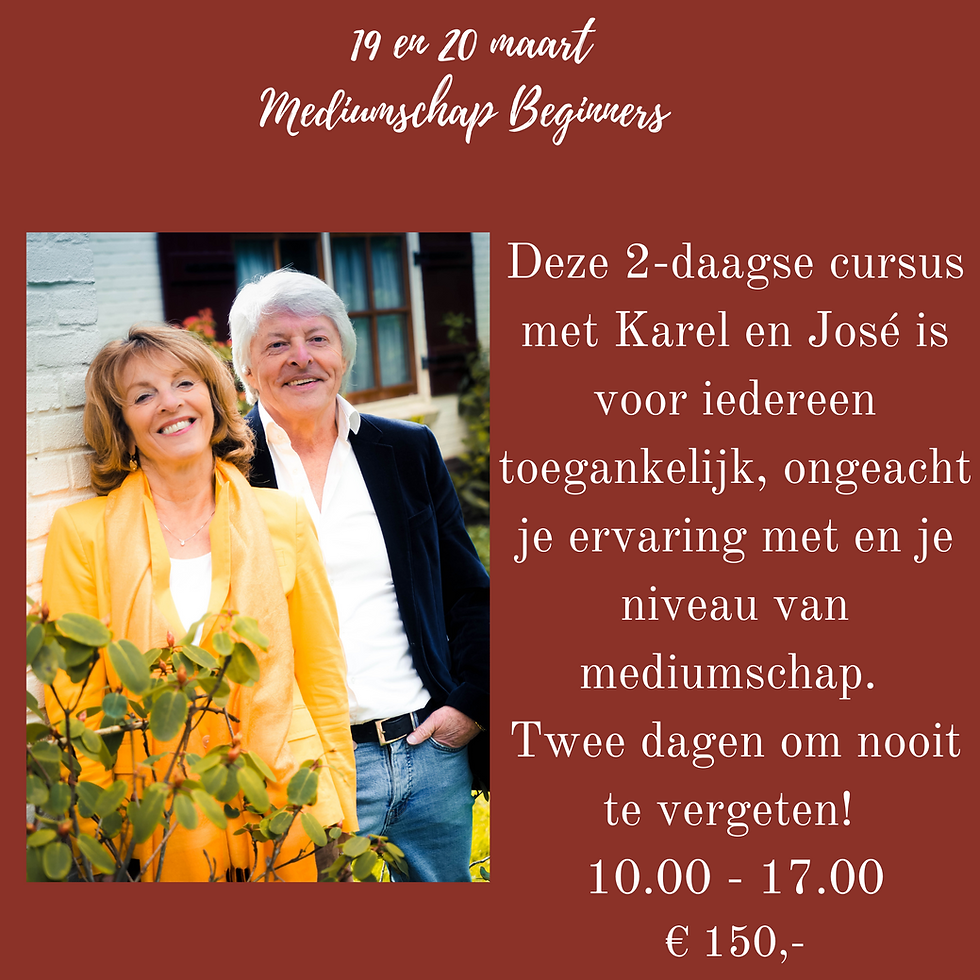 Mediumschap met Karel en José (VOL)
