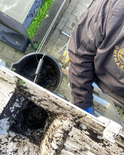 Unblocking downpipes