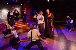 "Patron Saints" (Do Black Patent Leather Shoes...Really Reflect Up?)