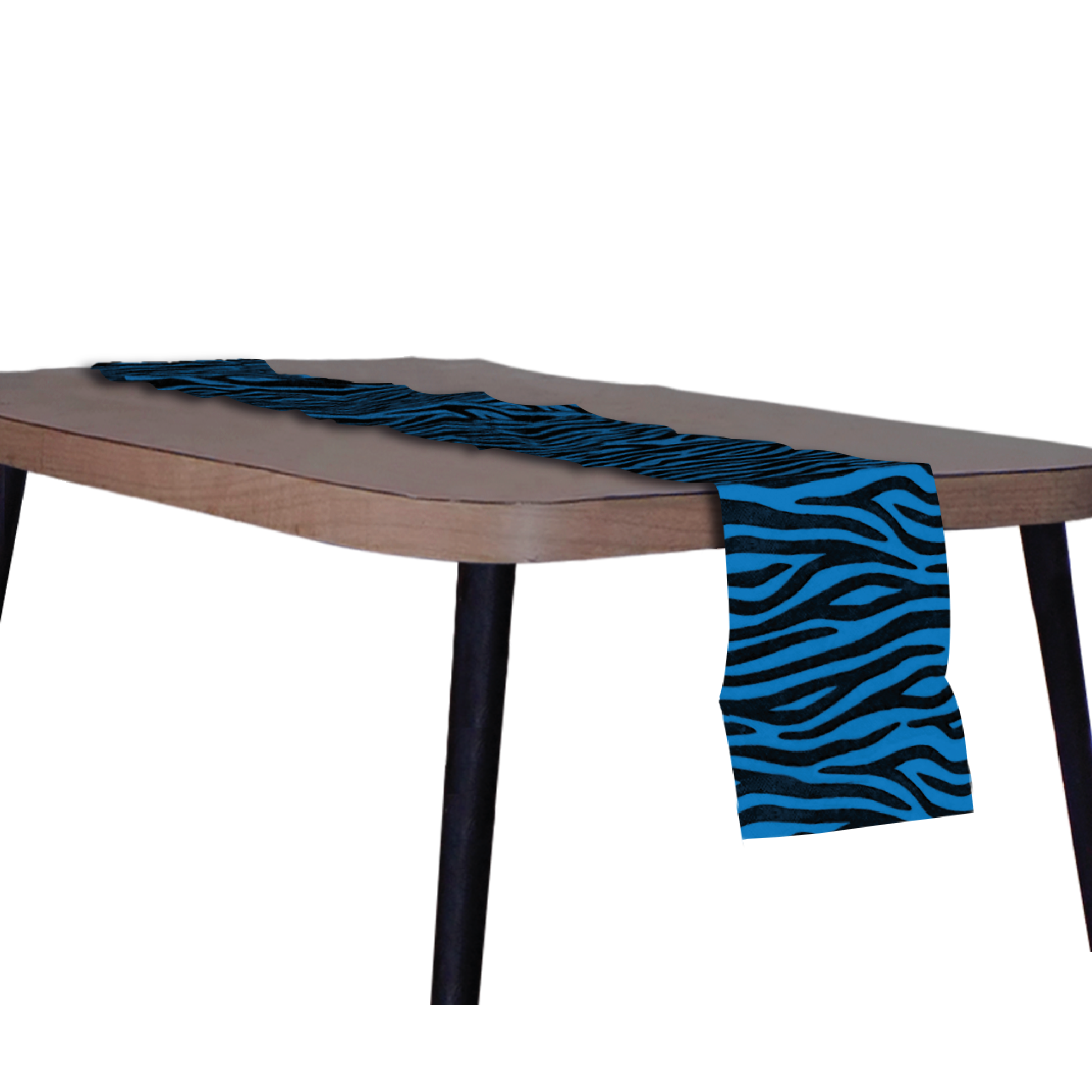 Camino Azul Animal Print Negro