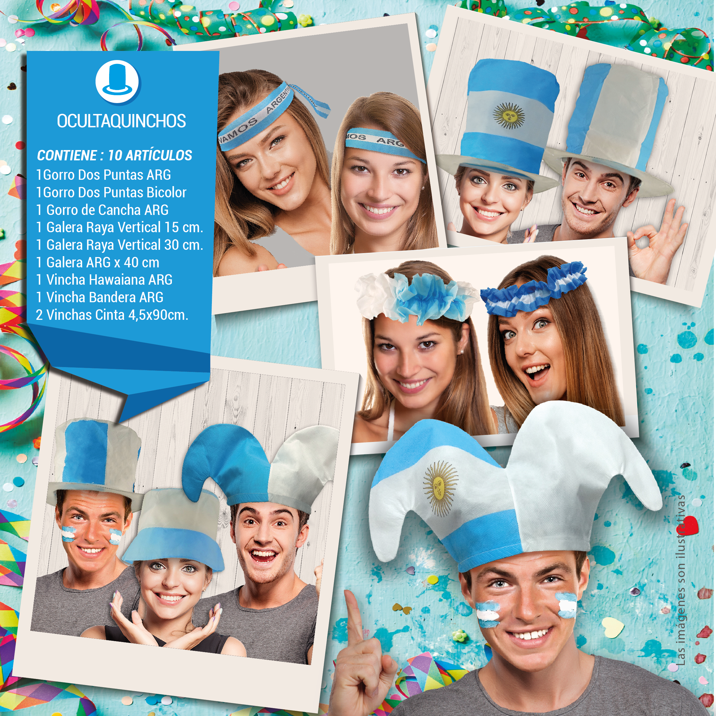 Combo Ocultaquincho "Argentina"