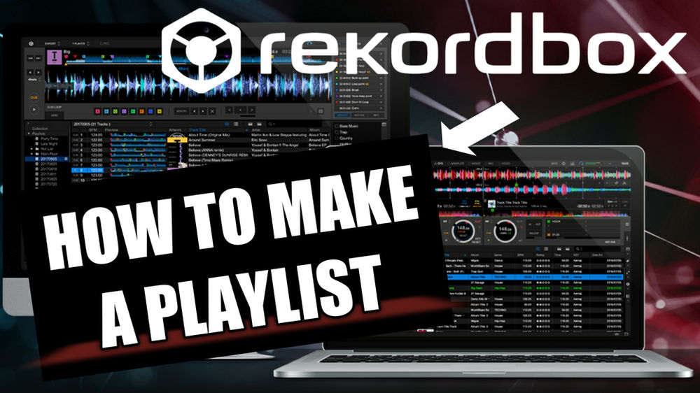 How To Create A Playlist With Rekordbox Tutorial By Sam Skilz