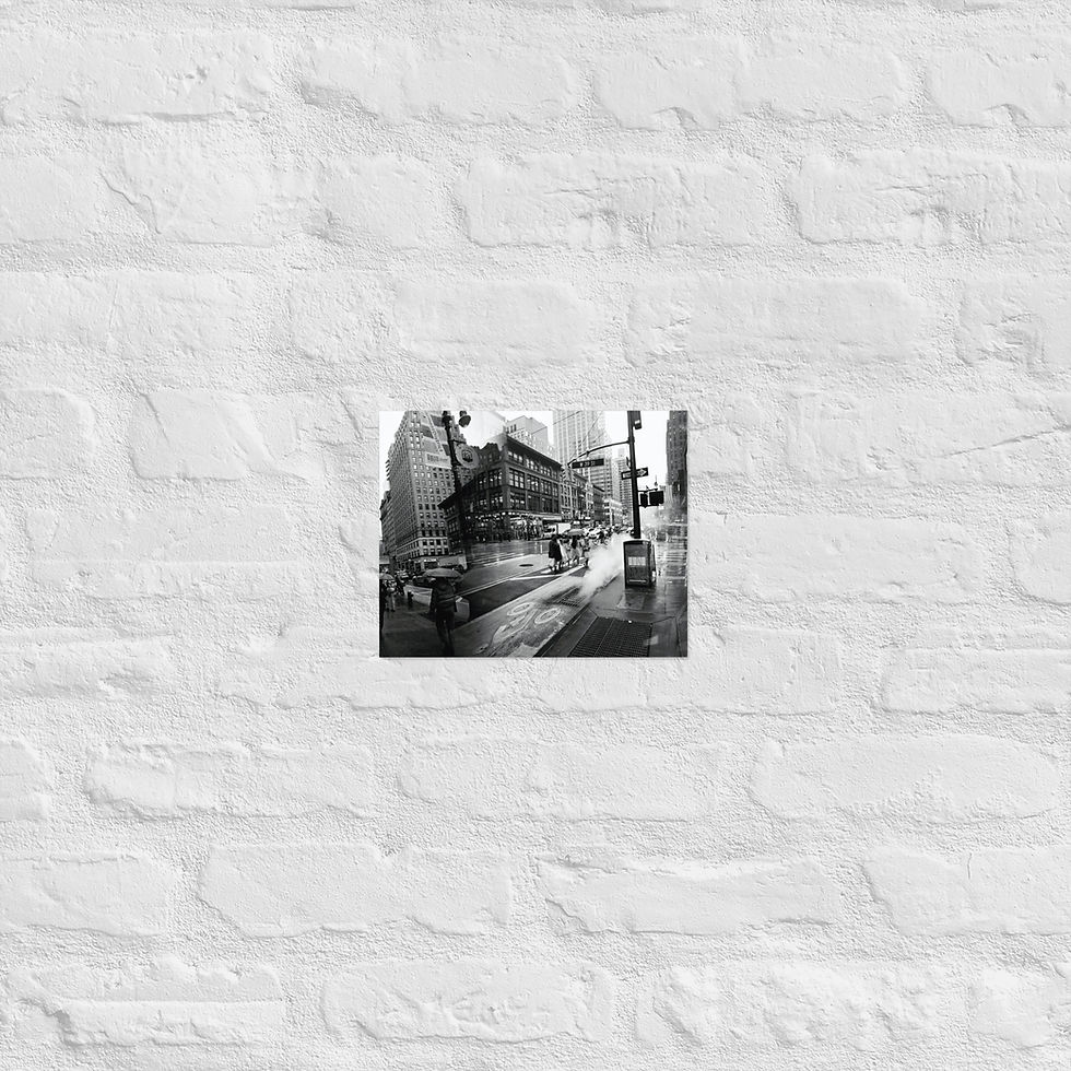 Thumbnail: Street Crossings in New York photography art print