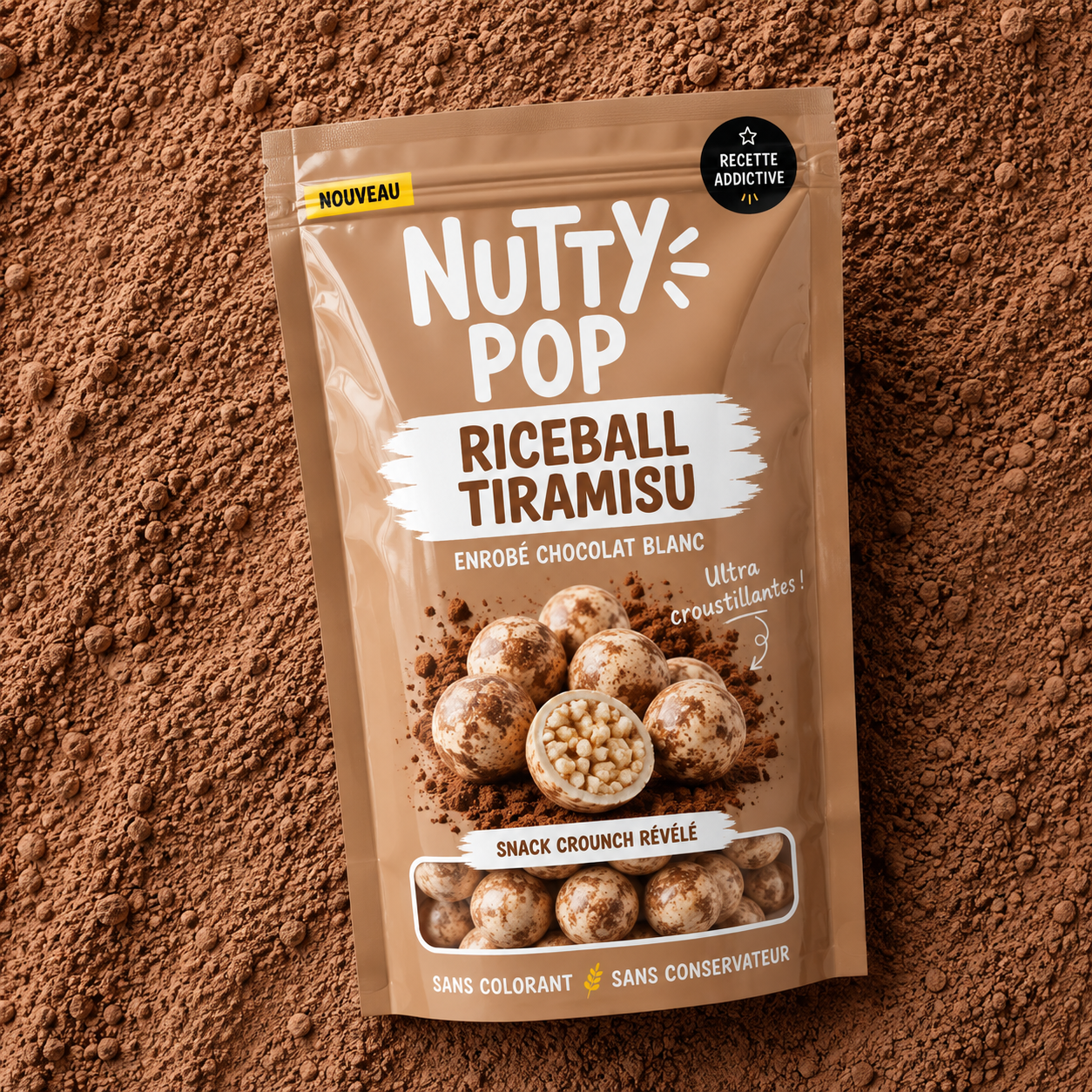 Rice Ball Tiramisu
