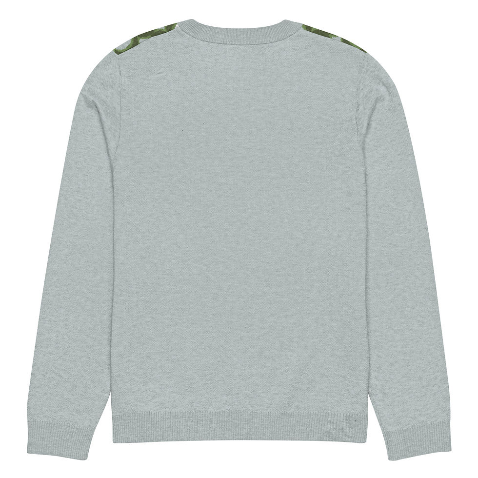Thumbnail: Mod Dot Knitted crew neck sweater