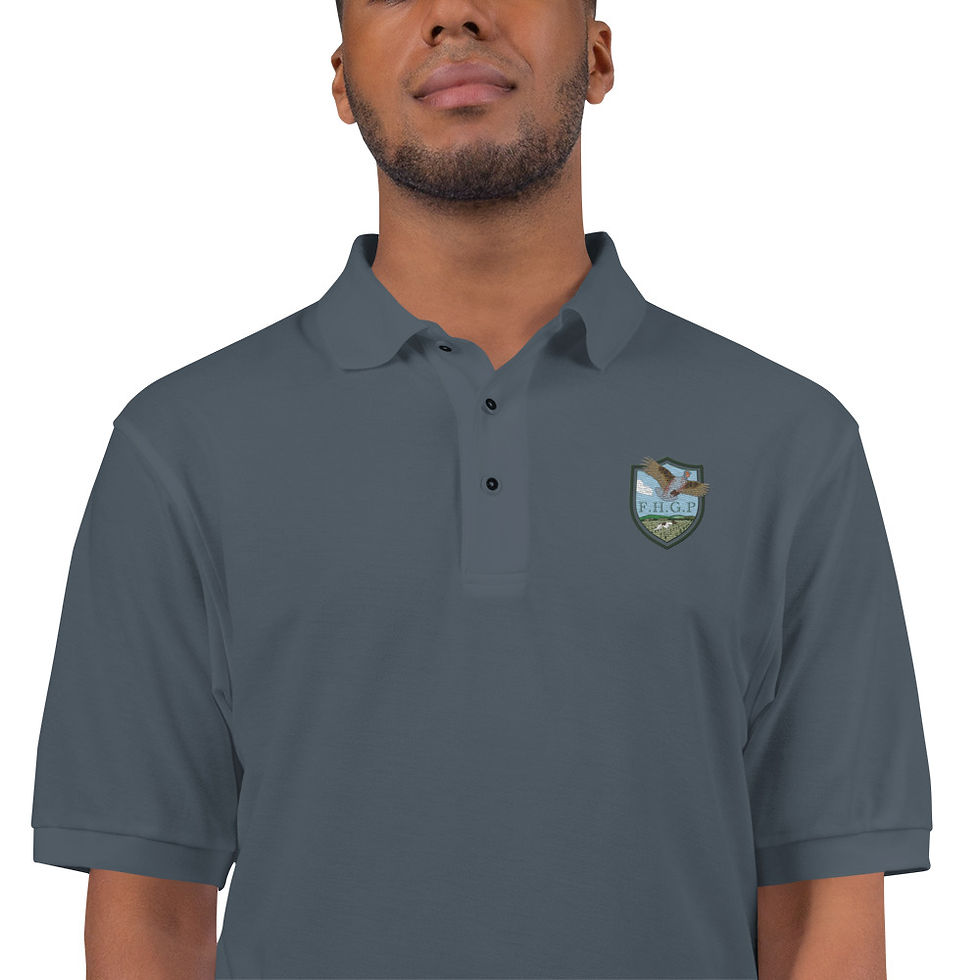 Thumbnail: Embroidered Men's Premium Polo