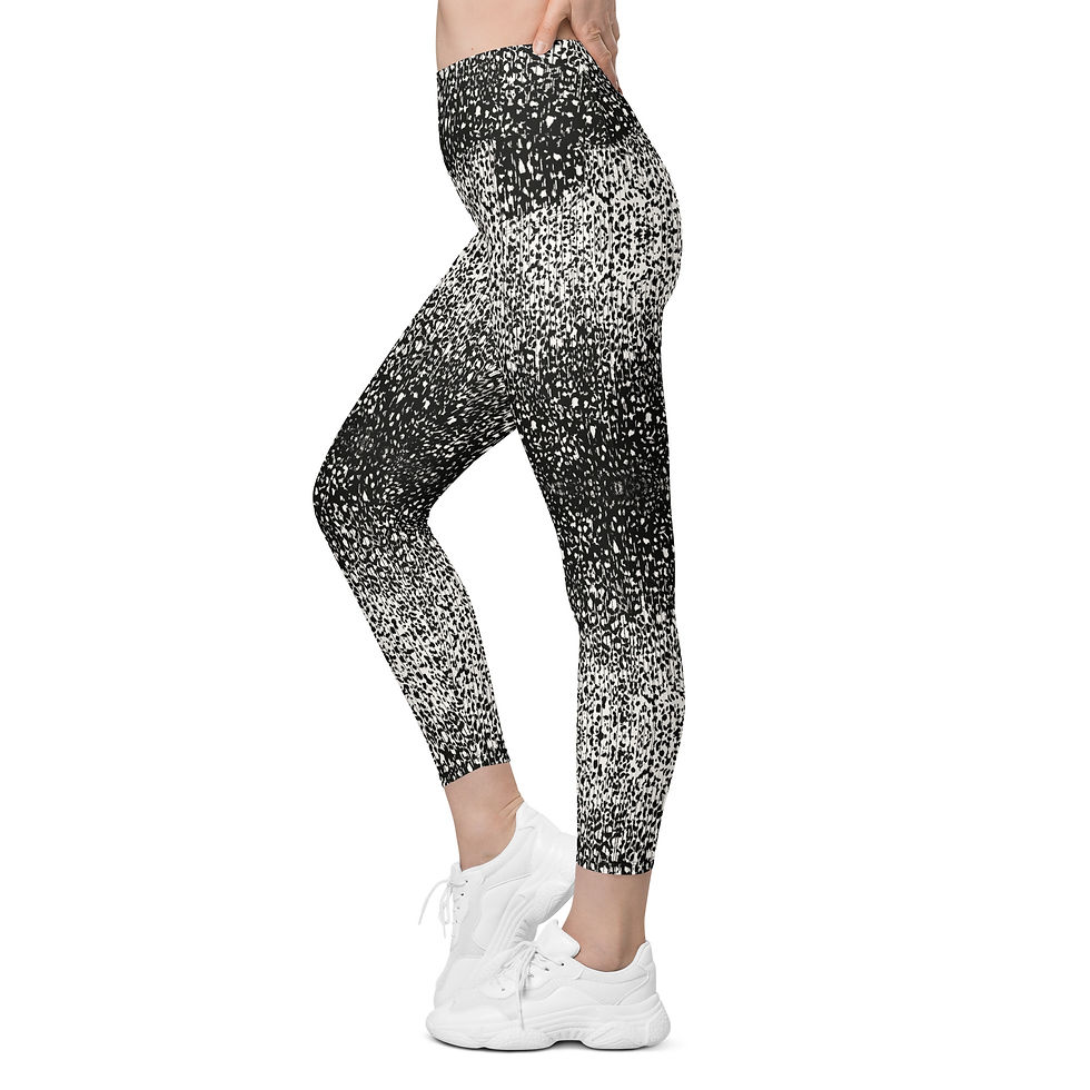 Thumbnail: Gradient Leopard Leggings with pockets