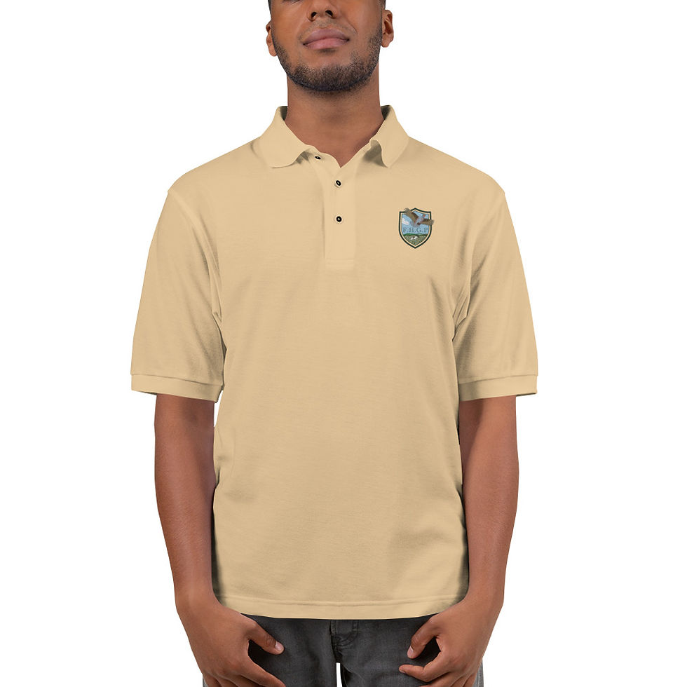 Thumbnail: Embroidered Men's Premium Polo