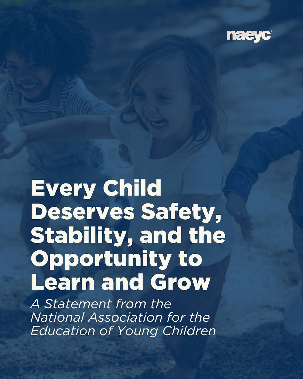 NAEYC Releases a New Statement on Protecting Young Children