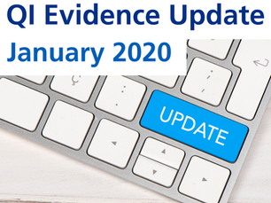January 2020 QI Evidence Update