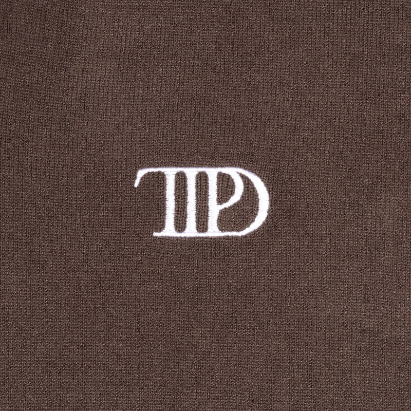 Thumbnail: Taylor's TTPD Knit Sweater TS Knitwear Loose Cropped Pullover Contrast V-neck Au
