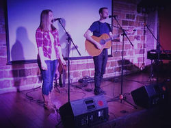 Catelyn Picco and Derek Sallmann, 2019 The Red Dot Open Mic