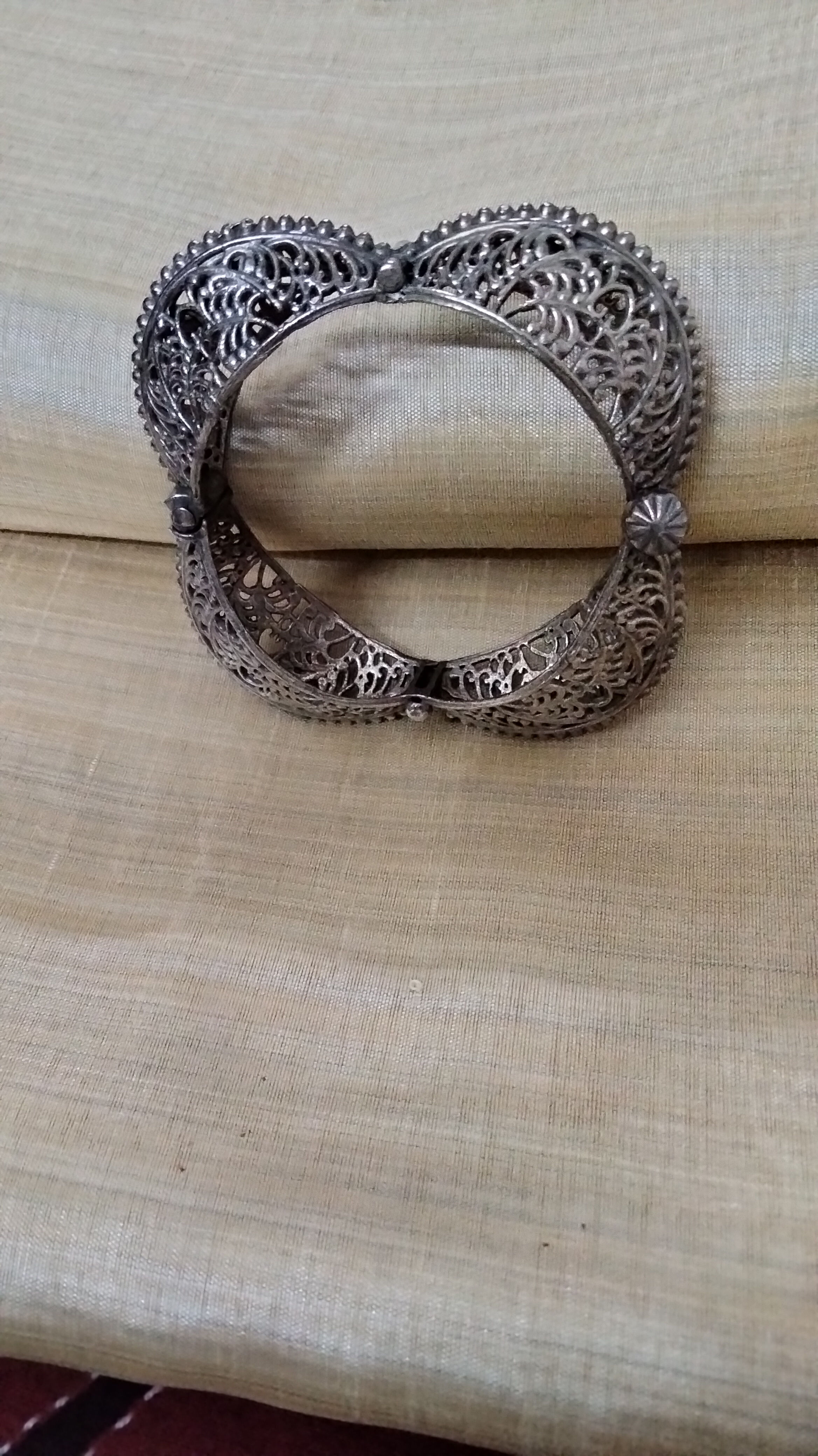 Oxidised bracelet