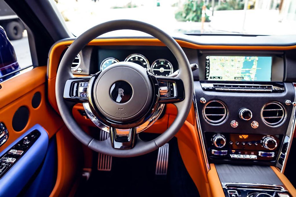 Thumbnail: Rolls Royce Cullinan(Blue w/orange)