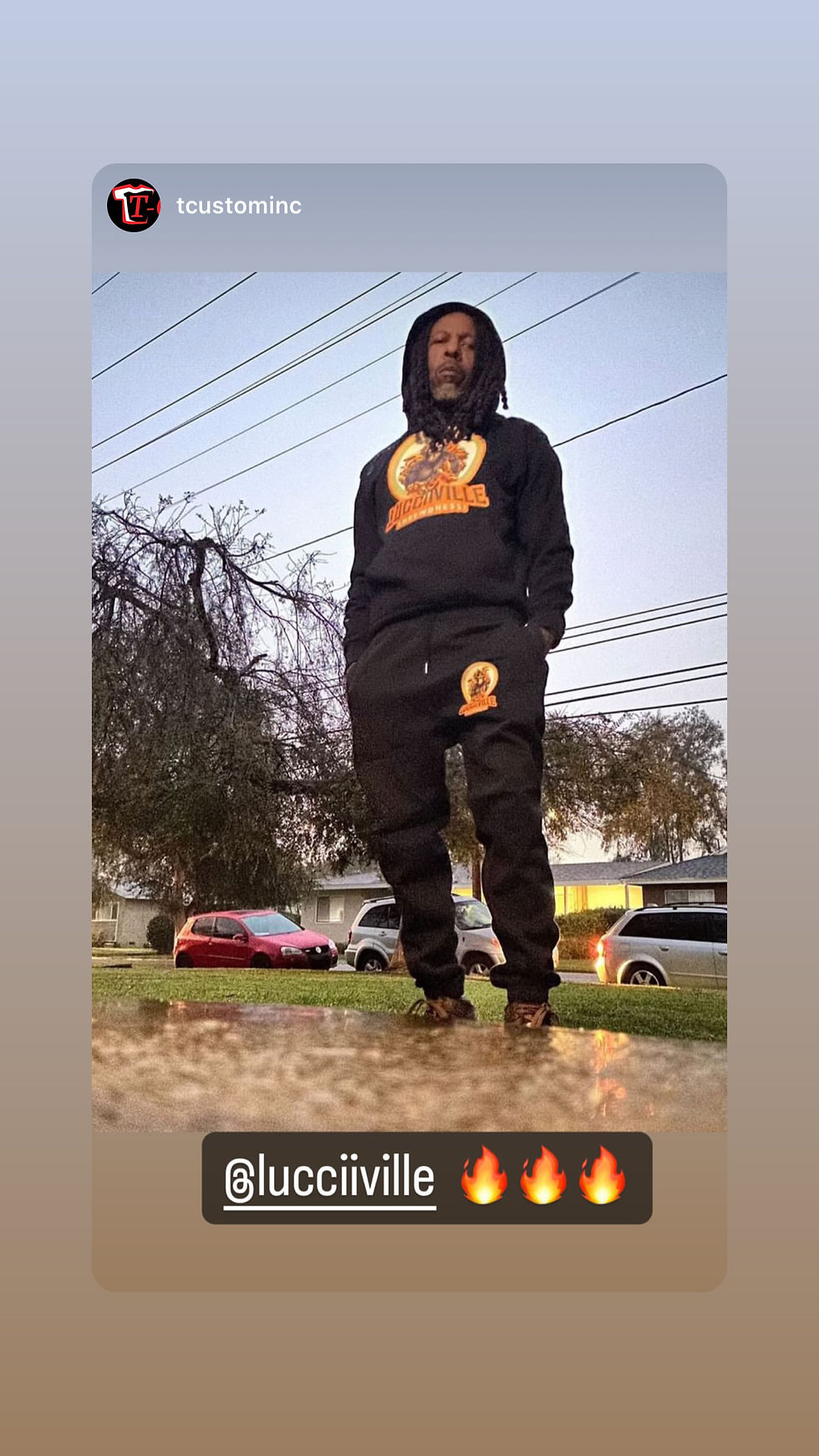 Miniatura: Lucciiville Streetwear Hoodie