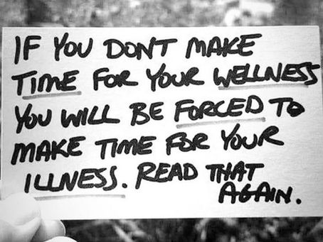 Rest before your body makes you. Everyone swears you should just work through the pain but not so.