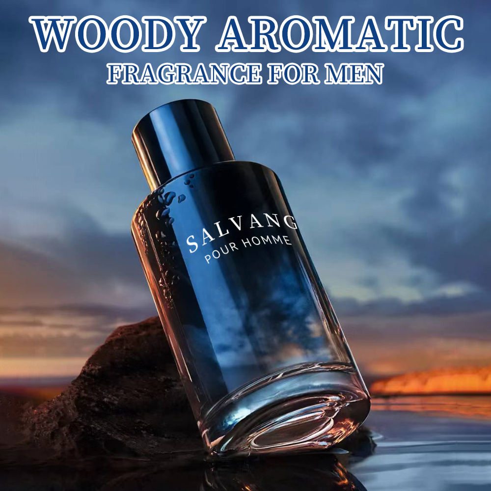 3.4 Oz Men's Eau De Toilette Spray, Long-Lasting Perfume, Calabria, Lemon, Peppe