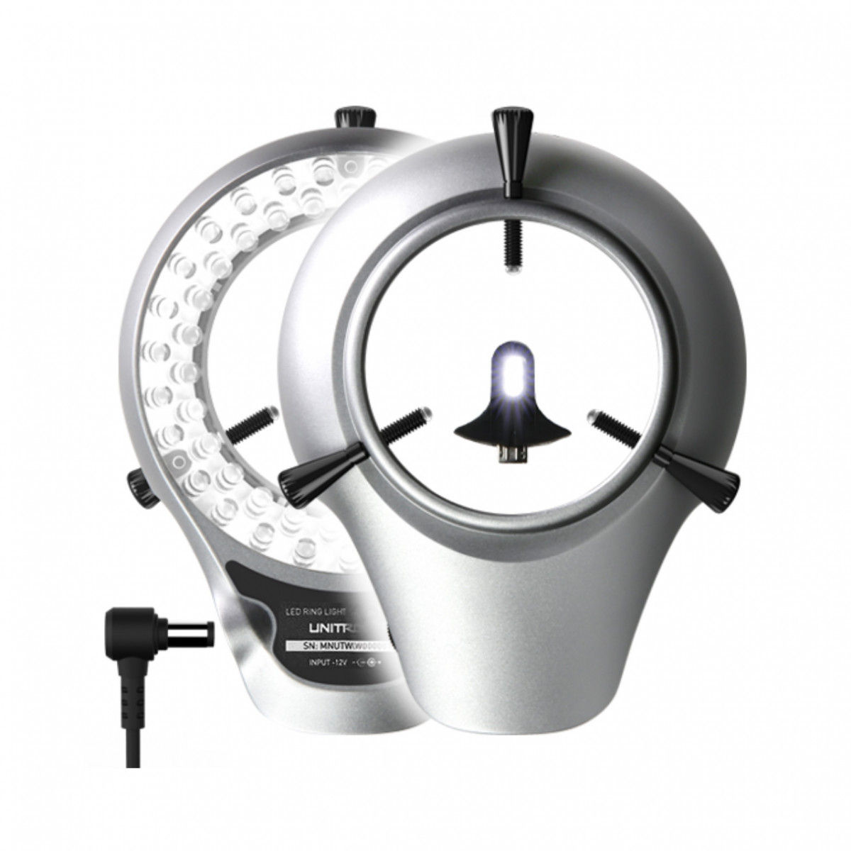 Unitron LED Double Ring Light, Near Vertical Illumination