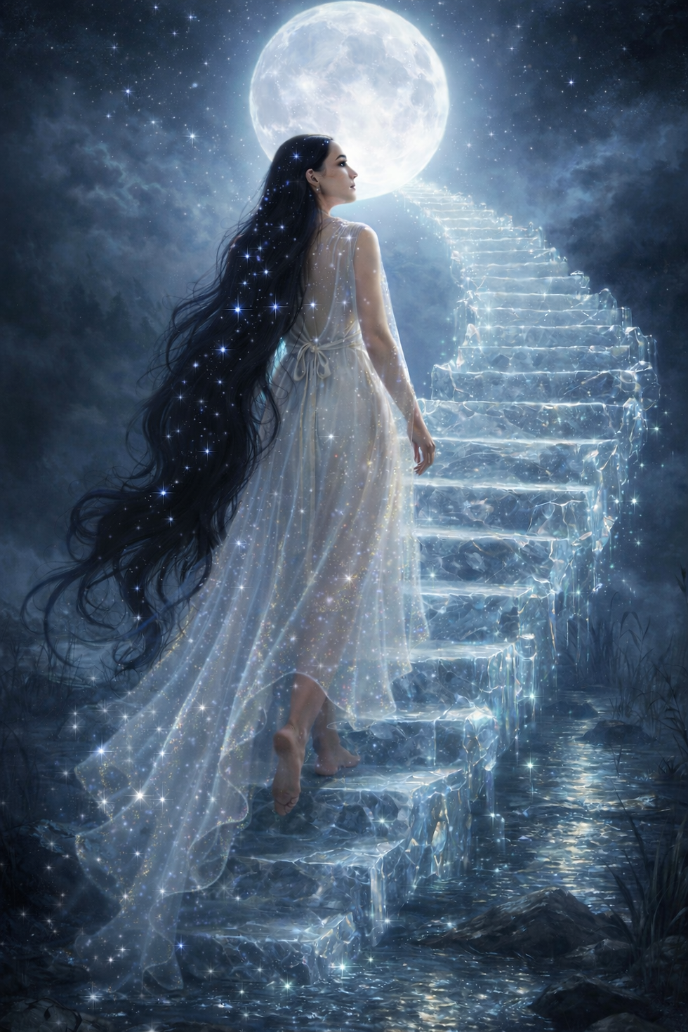 The Moon ; XVIII Arcana; Intuition, Subconscious Mind,  Life Path