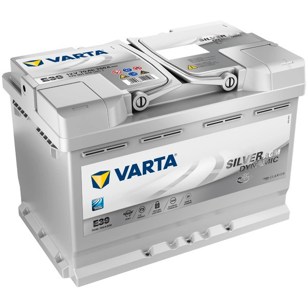 2x Varta AGM E39