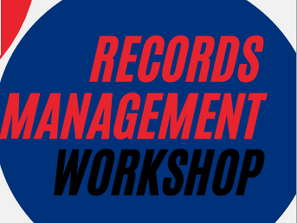 Records Management Workshop - September 15