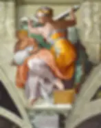 Michelangelo's | Sistine Chapel Ceiling, Libyan Sybil